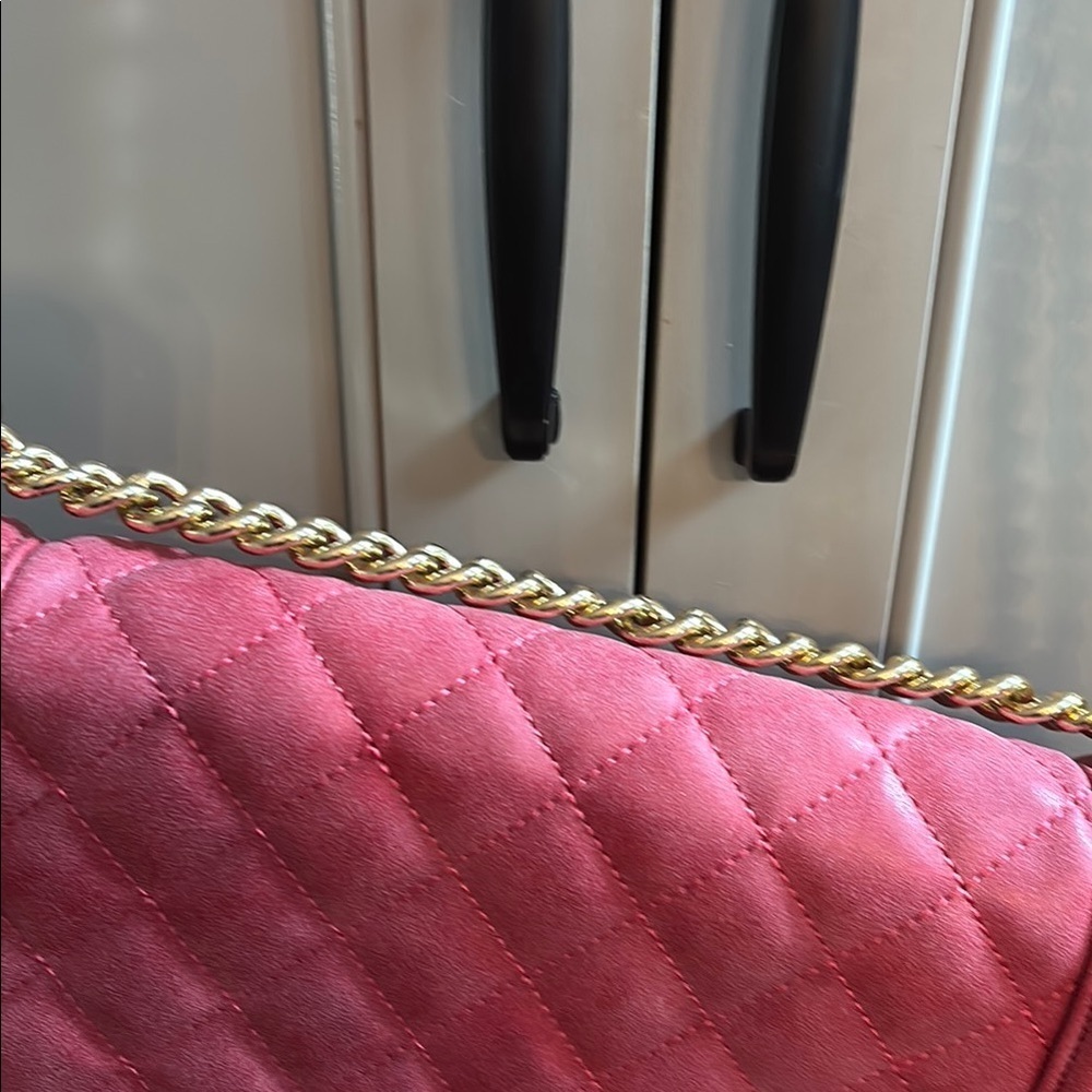NWT $168 BCBG Paris Cardinal Quilted Shoulder Bag - Picture 5 of 12